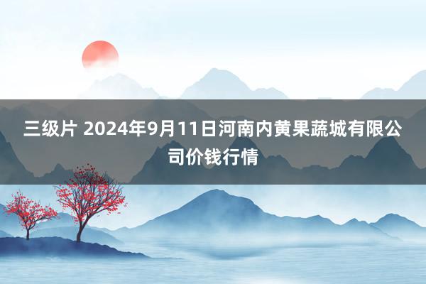 三级片 2024年9月11日河南内黄果蔬城有限公司价钱行情