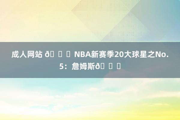 成人网站 🌟NBA新赛季20大球星之No.5：詹姆斯👑