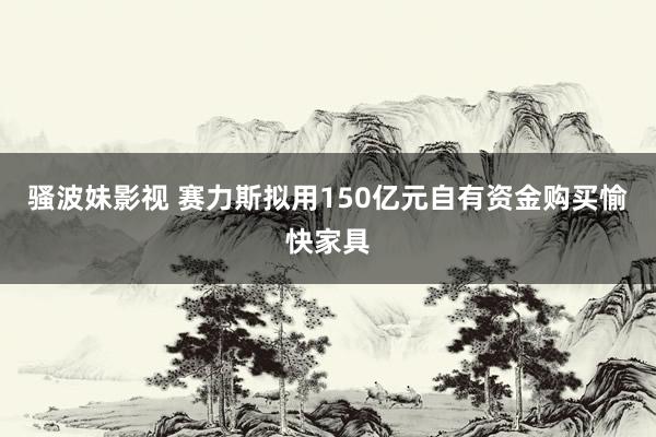 骚波妹影视 赛力斯拟用150亿元自有资金购买愉快家具